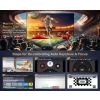 Projecteur LED A9G Full HD/4K, Wi-Fi 6, HDR10, Android, son Dolby Audio